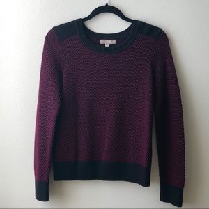 BANANA REPUBLIC BURGUNDY SWEATER